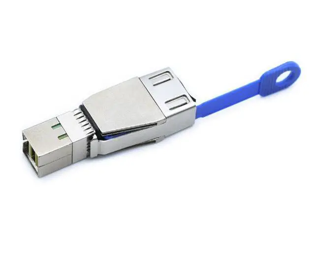 Alt view image 3 of 5 - Mini SAS HD SFF-8644 loopback device component equipment inspection plug cap