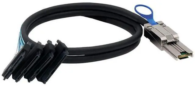 Main image of MINl SAS HD SFF-808826Pto 4x SAS 8482One-Stop Server Conversion Cable