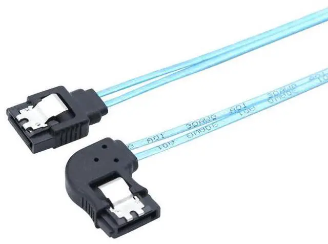 Alt view image 4 of 5 - A7P Motherboard Left Upright Connector 180 Degree SATA Motherboard 12G SAS Cablefor High-Speed Server Connection 1m