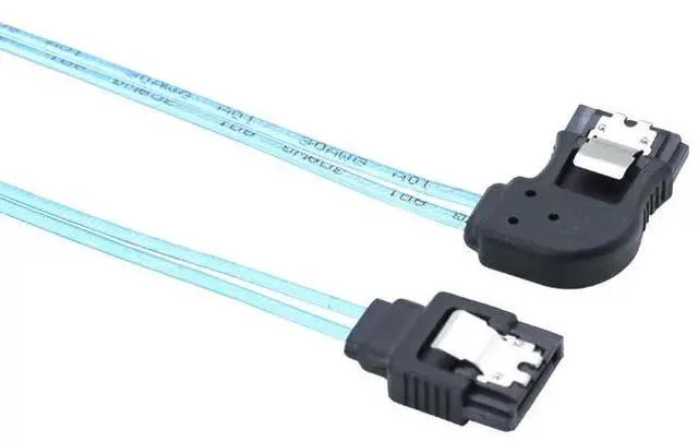 Alt view image 3 of 5 - A7P Motherboard Left Upright Connector 180 Degree SATA Motherboard 12G SAS Cablefor High-Speed Server Connection 1m