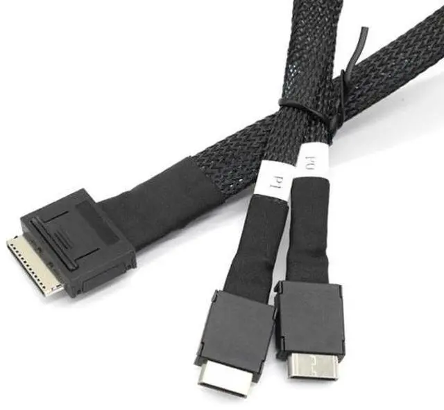 Alt view image 3 of 5 - PCIE Oculink SAS SFF-861181-to-2 SFF 86l1 41 server data cables