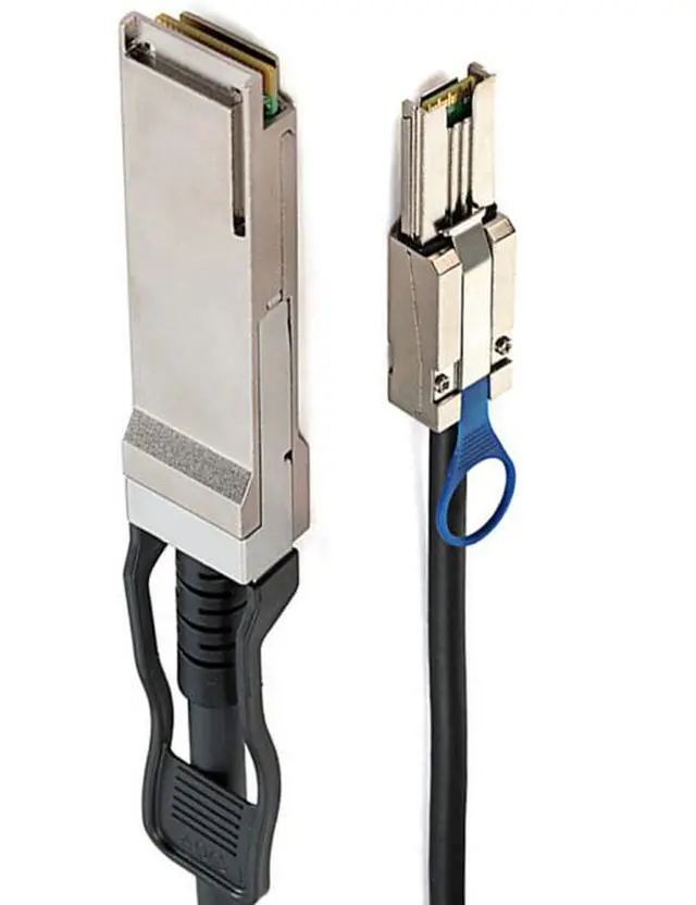 Alt view image 3 of 5 - 40G SFF-8436 to MiniSAS HD SFF-8088is suitable for DS4243 and DS4246