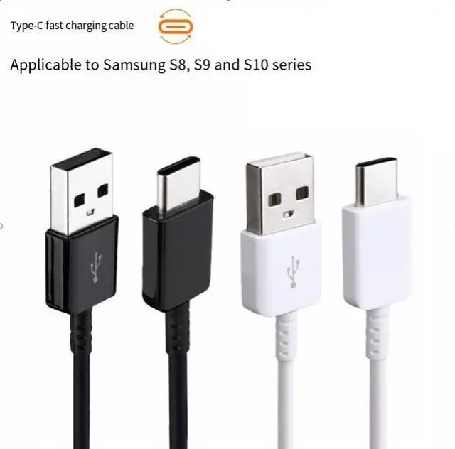 Main image of Type-Cfastcharging data cable is suitableforSamsung 58, s9 Plus, S10,Note7 and A5 mobile phones with 2A charBing capacity.