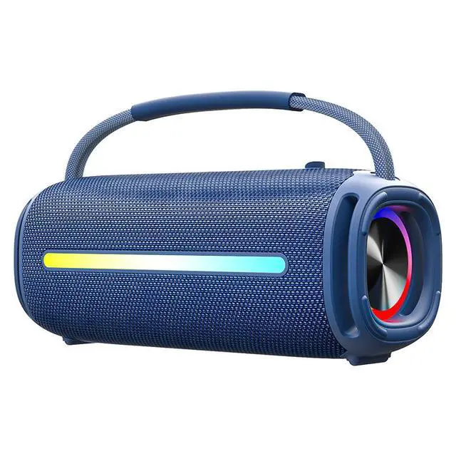 Alt view image 2 of 4 - Wireless Bluetooth speaker with LED colorful melody lights, portable, outdoor, waterproof, with powerful bass Bluetooth audio system
