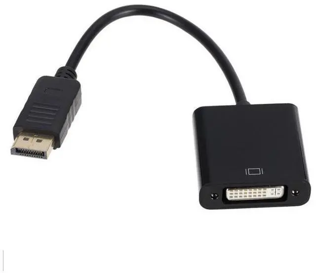 Alt view image 5 of 5 - Displayport to DVI adapter DP to DVI adapter cable DP to DVI computer adapter manufacturer