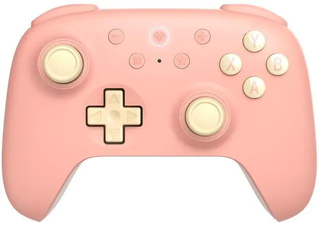 Alt view image 4 of 7 - Orion Youth Edition 2nd Generation Wireless Gaming Controller for Steam with Hall Effect Joystick and 3 Modes pink