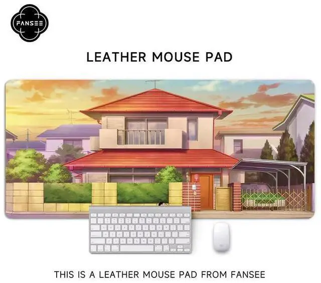 Main image of Xiaoxin Pencil Mouse Pad - Super Large and Cute Girls' Cartoon Customized Computer Mat Keyboard Pad Office Desk Pad - Large Size 35.43 x 15.75 inches