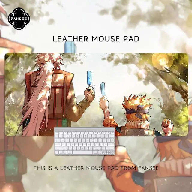 Main image of JVFYI Naruto Super Large anime 2D Uzumaki Naruto dormitory computer desk mouse pad 35.43x15.75 inches 2