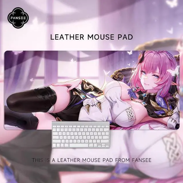 Main image of JVFYI Alicia Mouse Pad - Extra Large Anime 2D Dormitory Computer Desk Workstation Office Desk Anti-Slip and Stain-Resistant - 35.43 x 15.75 inches 7