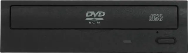 Alt view image 3 of 3 - JVFYI Black 18X DVD-ROM 48X CD-ROM SATA DVD-ROM Drive Model iHDS118-104 8U