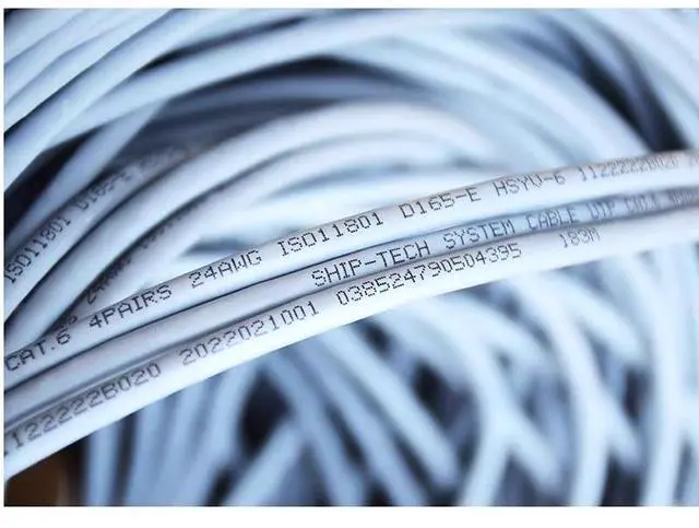 Alt view image 4 of 5 - SHIP Yizhou Original Genuine CAT-5 Gigabit Network Cable D135-E CAT-5 Network Cable 0.45 Gray (Length 305m)