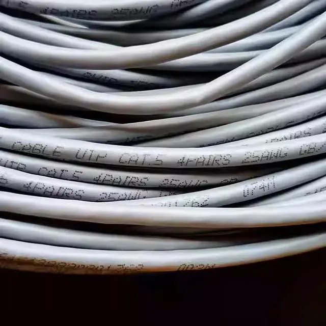 Alt view image 2 of 5 - SHIP Yizhou Original Genuine GAT5e Gigabit Network Cable D145-G GAT5e Shielded Cable 0.52 Gray (Length 305m)