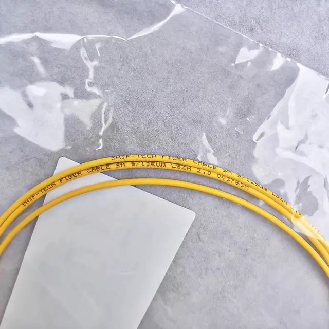 Main image of Yizhou single-mode single-core double-core optical fiber patch cord, multi-mode 10-gigabit tail fiber, FC/FC dual-core multi-mode optical fiber patch cord, S937-OM3 15m