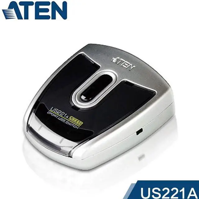 Main image of ATEN Hongzheng US221A Computer Switcher/Distributor USB 2.0 - 3.0 Peripheral Switcher 2-port USB Printer Shareer 2-input 1-output