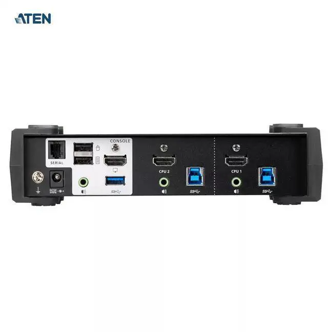 Main image of ATEN HongZheng 2-port USB 3.0 4K HDMI KVMP Multi-computer Switcher CS182