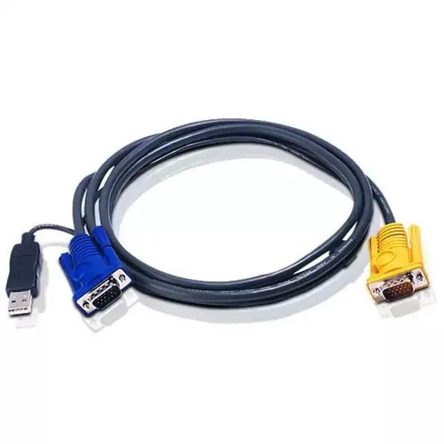 Main image of ATEN USB interface switcher connection cable +3 in 1 SPHD, 3-meter long, 2-pin, -5203UP
