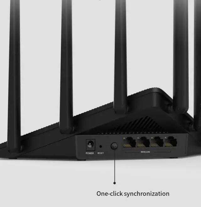 Alt view image 4 of 5 - TP-LINK AC1900 Gigabit Mesh Wireless Router - Gigabit Ports - Home High-Speed Wi-Fi - TPLINK Whole-House Coverage Mother-Son Router - WDR7660 for Dormitories