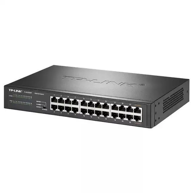 Alt view image 4 of 6 - TP-LINK 16-port all-gigabit switch, steel-case network monitoring network cable splitter, splitter TL-SG1016DT