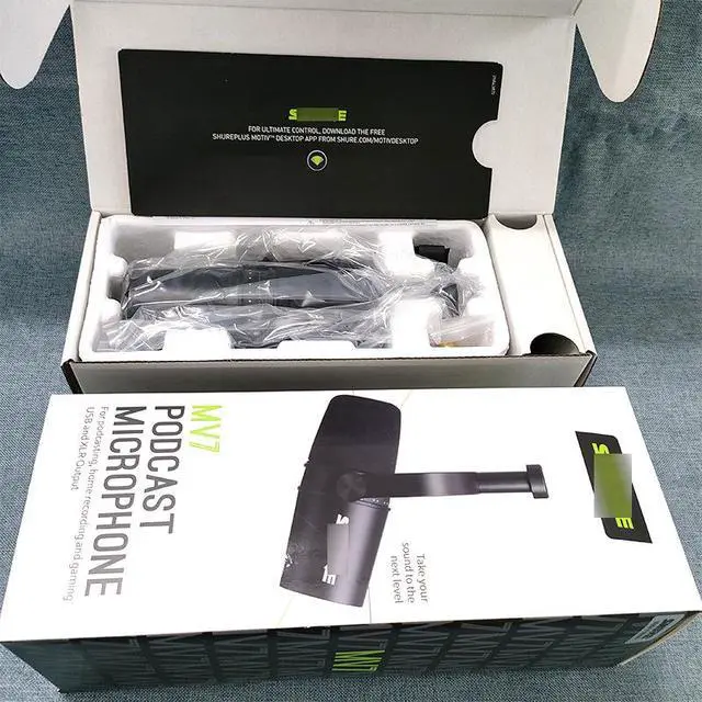 Alt view image 4 of 5 - MV7 Wired Dynamic Microphone - Host Microphone for Computer Live Streaming with Voice Recording and Game Commentary