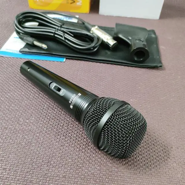 Alt view image 4 of 5 - SV200 Wired Microphone Professional Dynamic Microphone for Stage Performances, Karaoke Hosting and Live Streaming