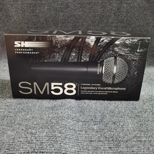 Alt view image 3 of 5 - Wired moving-coil SM58S microphone for karaoke stage performance live streaming. Professional microphone SM58LC. SM58-L-version without switch