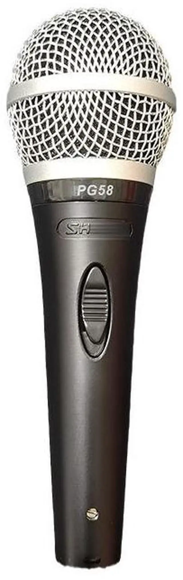 Main image of Wireless dynamic microphone PG58 for home use, KTV, conference, speaker stand audio equipment, suitable for singers to hold the microphone.