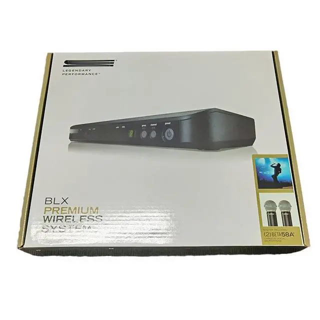 Alt view image 4 of 5 - BLX288/BETA58A SM58 Wireless Microphone - Two-in-One Stage Performance Dynamic Microphone