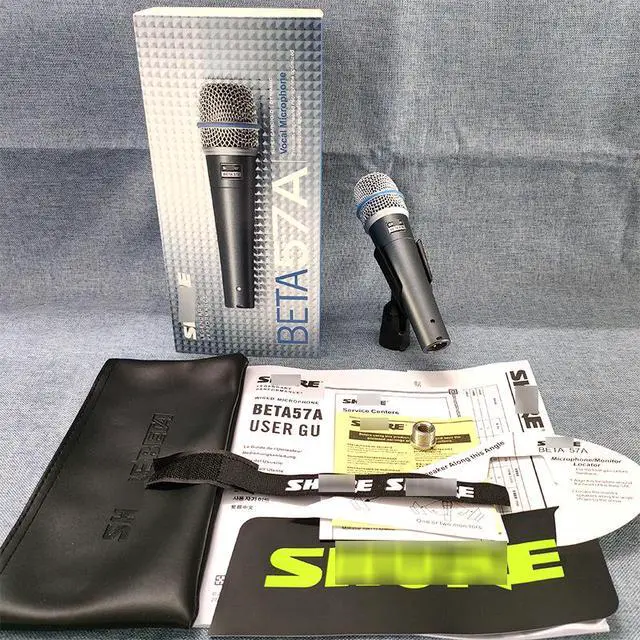 Alt view image 3 of 5 - BETA57A Wired Dynamic Microphone Professional Stage Performance Karaoke Instrument Sound Pickup Handheld Microphone