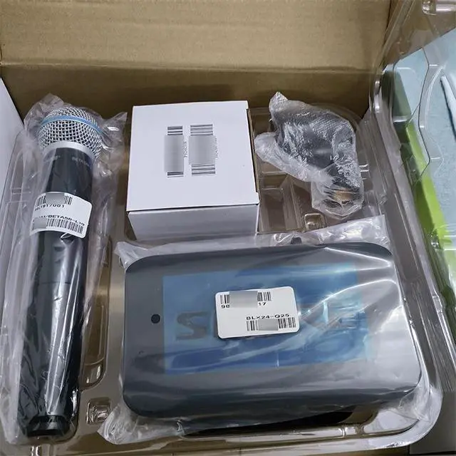 Alt view image 5 of 5 - BLX24 Q25 Wireless Microphone Beta58A L19 Live Performance Dynamic Microphone for Stage Use American plug