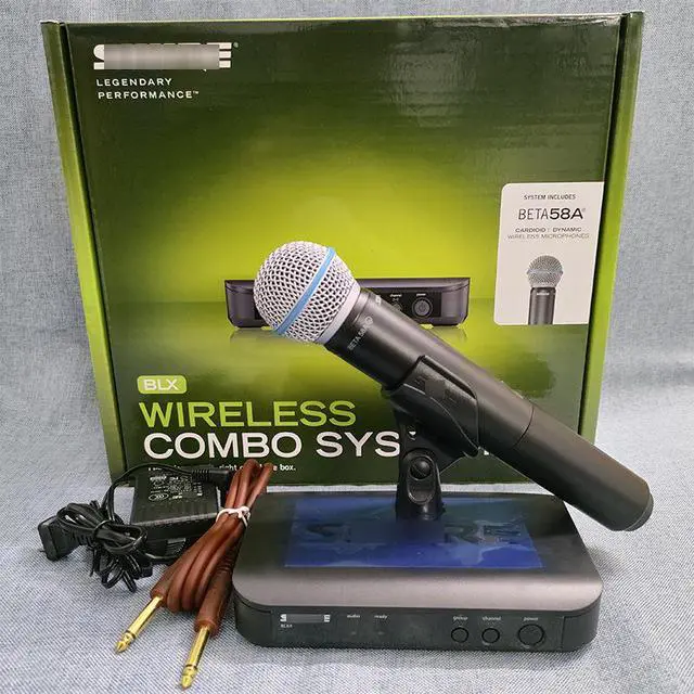 Alt view image 2 of 5 - BLX24 Q25 Wireless Microphone Beta58A L19 Live Performance Dynamic Microphone for Stage Use American plug