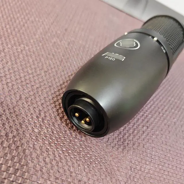 Alt view image 5 of 5 - P120 Capacitor Microphone Recording Studio Host Live Voice Book Special Large-Diameter Diaphragm Sound Card Microphone