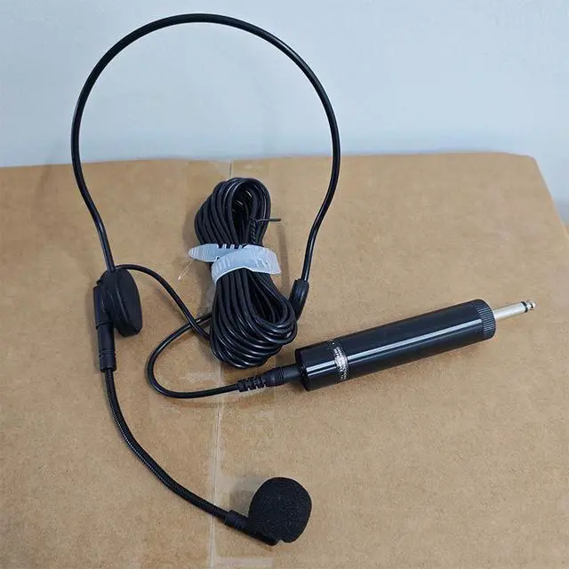 Alt view image 3 of 5 - HBM-60CC Headset Wired Microphone for Stage Speech, Conference Live Streaming, Tour Guide Amplification Capacitive Microphone