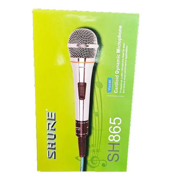 Alt view image 5 of 5 - SH865 Wired Microphone - Professional Dynamic Microphone for KTV Performances, Singing, Weddings and Ceremonies