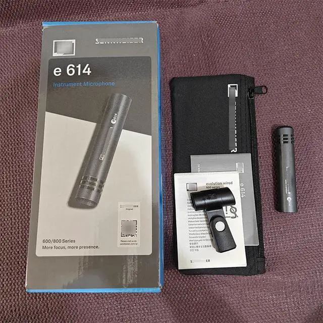 Alt view image 2 of 5 - E614 small diaphragm microphone, condenser microphone, stringed instrument, guitar, stage performance, live recording