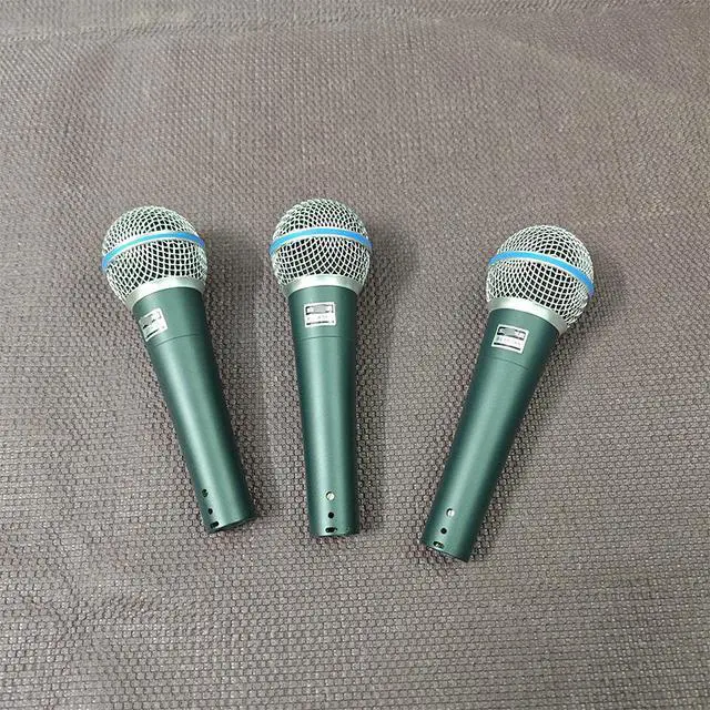 Alt view image 5 of 5 - BETA58A Dynamic Wired Microphone Portable Case Set - 3 Microphones per Pack for KTV Singing