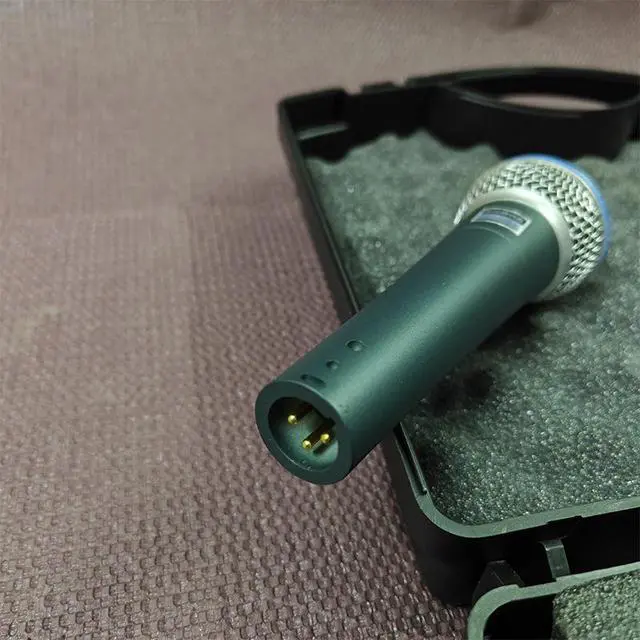 Alt view image 2 of 5 - BETA58A Dynamic Wired Microphone Portable Case Set - 3 Microphones per Pack for KTV Singing