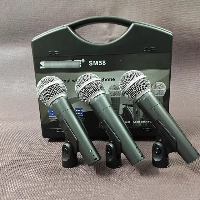 Alt view image 3 of 5 - SM58S Microphone Portable Case Set for Stage Performances SM58LC Professional Wired Dynamic Microphone 58LC - Switchless Kit