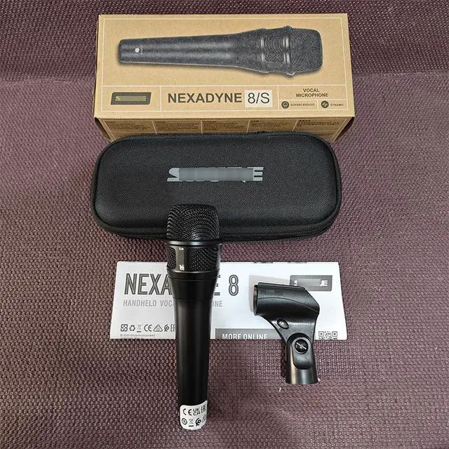 Alt view image 2 of 5 - NXN8S Wired Microphone - Karaoke Stage Voice Microphone for KTV Singing Live Performance - Dynamic Coil Microphone - Nexadyne