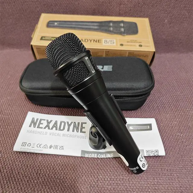 Alt view image 5 of 5 - NXN8S Wired Microphone - Karaoke Stage Voice Microphone for KTV Singing Live Performance - Dynamic Coil Microphone - Nexadyne