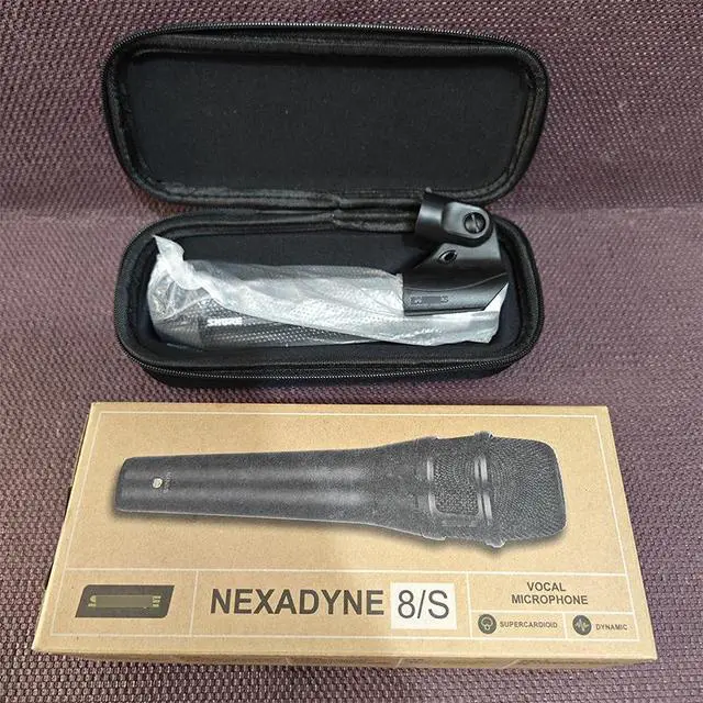 Alt view image 4 of 5 - NXN8S Wired Microphone - Karaoke Stage Voice Microphone for KTV Singing Live Performance - Dynamic Coil Microphone - Nexadyne