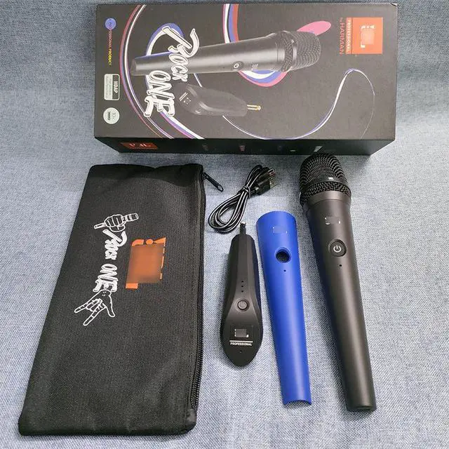 Alt view image 3 of 5 - Rock ONE Wireless Microphone - Home Use KTV Singing Portable Outdoor Handheld Microphone
