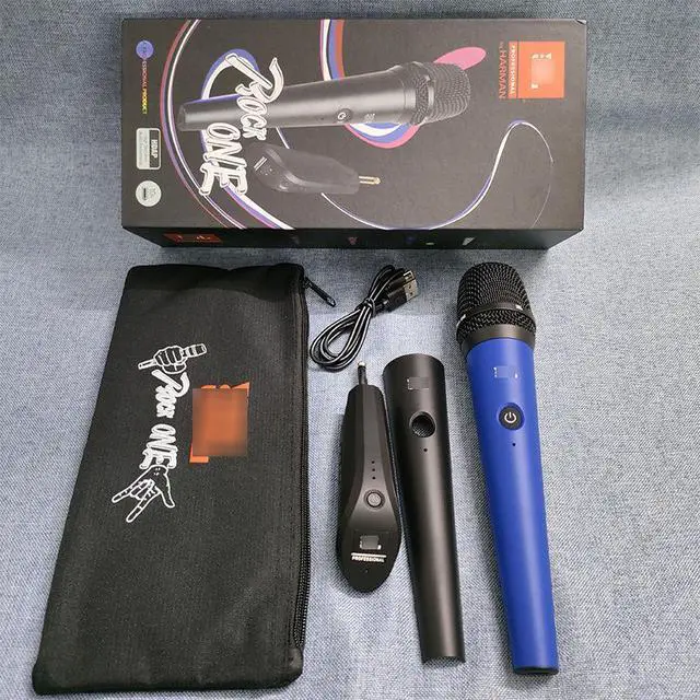 Alt view image 4 of 5 - Rock ONE Wireless Microphone - Home Use KTV Singing Portable Outdoor Handheld Microphone