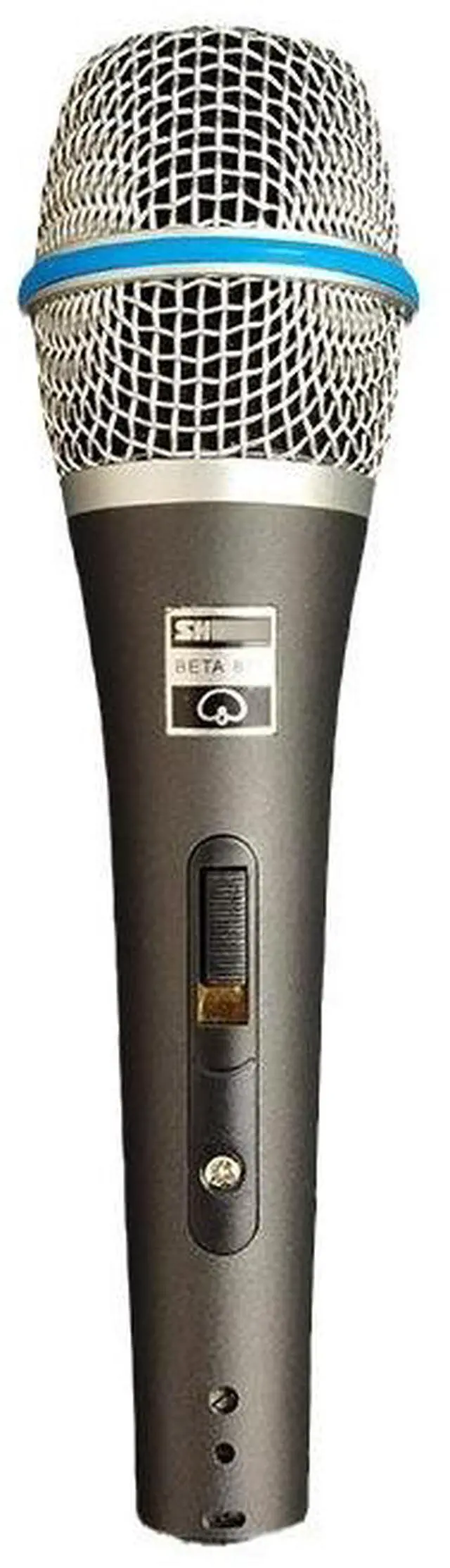 Main image of Wireless microphone BETA87C A Home singing stage performance KTV wireless handheld microphone Beta87C -with switch version