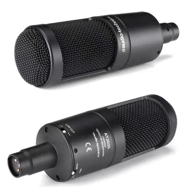 Alt view image 4 of 5 - AT2035 Bluetooth wireless earphone microphone sound card complete set of audio equipment for singing, live streaming and professional recording.