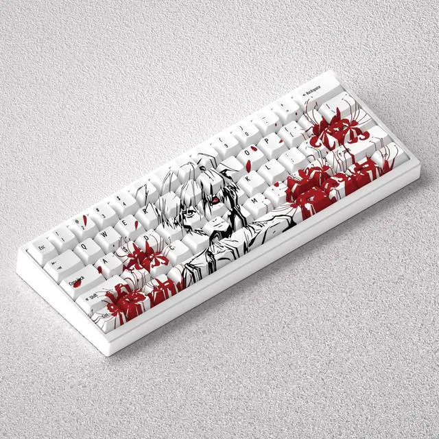 Alt view image 2 of 5 - Kimura Key Cap Tokyo Vampiric Theme 2D Original Factory Height PBT Compatible with 60, 65, 68
