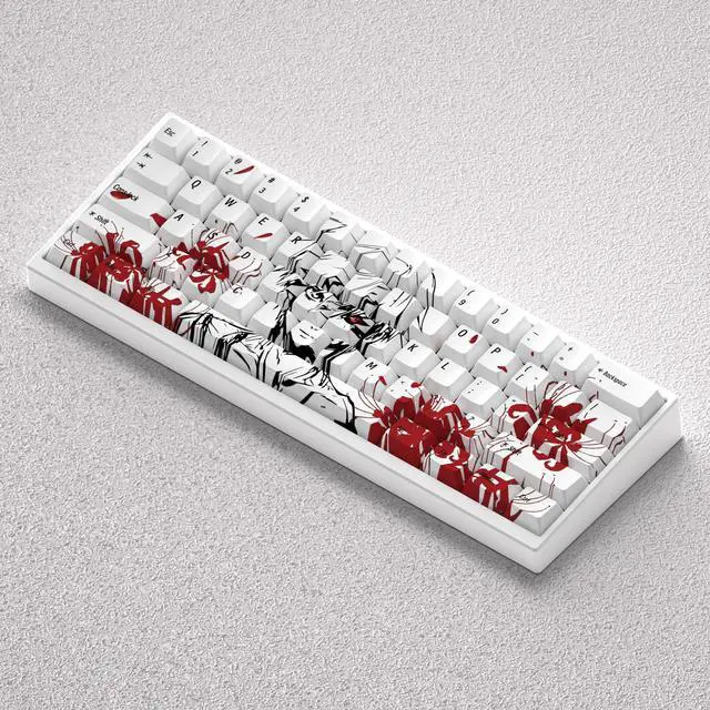 Alt view image 3 of 5 - Kimura Key Cap Tokyo Vampiric Theme 2D Original Factory Height PBT Compatible with 60, 65, 68