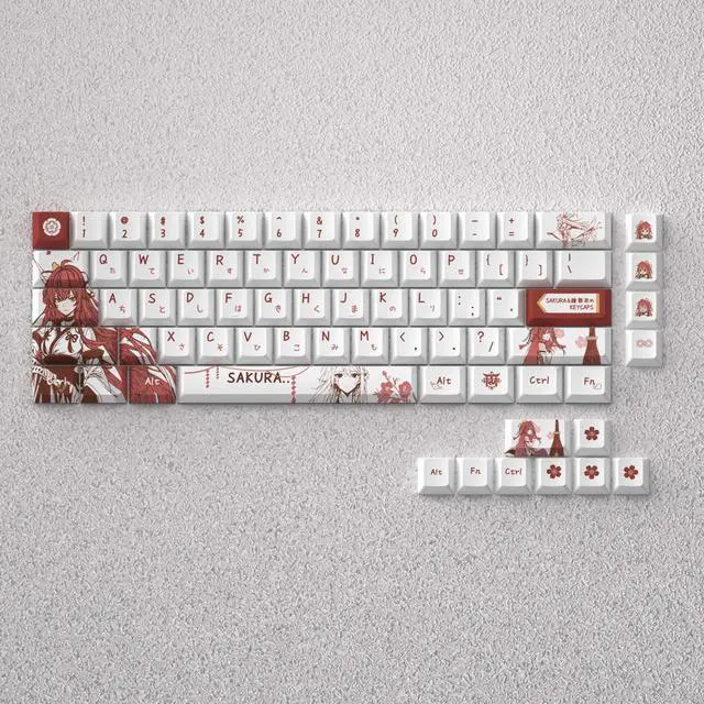 Main image of Ushino Yukiya Keycap of the Dragon Clan Original Factory High Quality with Excellent Appearance. Keycap Recommendation: Side-Lit, Front-Exposed, Engraved. Compatible with EV63.