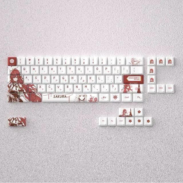 Alt view image 4 of 5 - Ushino Yukiya Keycap of the Dragon Clan Original Factory High Quality with Excellent Appearance. Keycap Recommendation: Side-Lit, Front-Exposed, Engraved. Compatible with EV63.