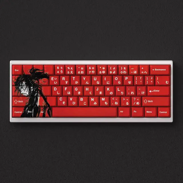 Main image of Samurai Quest Keycap 2D Theme Original Factory High-Purity PBT Engraved Compatible with 60, 65, 68