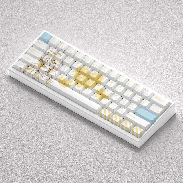 Alt view image 2 of 5 - Tsuchiya Kanji Keycap - Fake Romantic Theme Keycap with PBT Material, Compatible with 60, 65, 68 Arrangement Keyboards